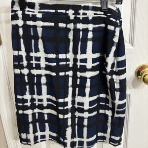 Banana republic plaid skirt!